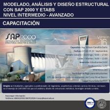 Curso: 'Modelado, análisis y diseño de estructuras con SAP 2000 y ETABS'