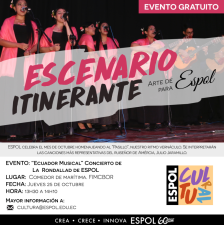Escenario Itinerante, arte para la ESPOL