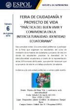Feria de Ciudadanía y Proyecto de Vida
