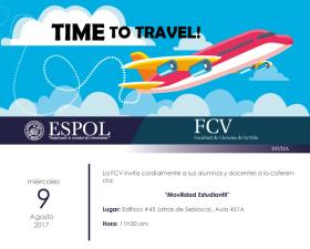 Charla de Movilidad Estudiantil