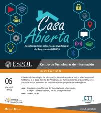 Casa abierta del programa de fortalecimiento ANDAMIOS