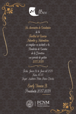 Rendición de cuentas de la Asociación de Estudiantes de la FCNM