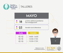 Talleres del Centro de escritura