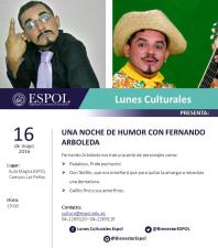 UNA NOCHE DE HUMOR CON FERNANDO ARBOLEDA