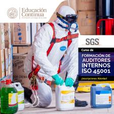 Auditor Interno en Sistemas Integrados ISO 9001, ISO 14001, ISO 45001 (en alianza con SGS) 