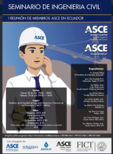 Primera Reunión de Miembros ASCE en Ecuador