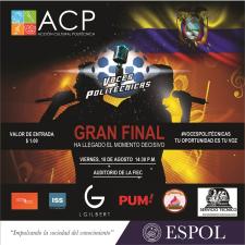 Final del concurso Voces Politécnicas