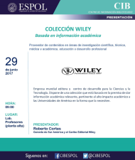 Presentación de base de datos científica