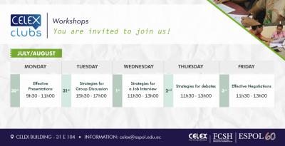 Celex Clubs: Workshops