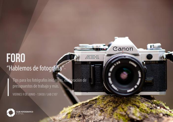 Foro: Hablemos de fotografía