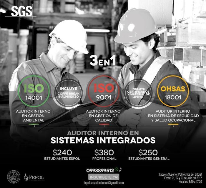 Curso: Auditor Interno en Sistemas Integrados