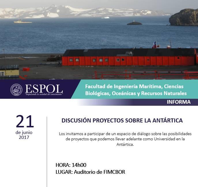 Discusión: Proyectos sobre la Antártica