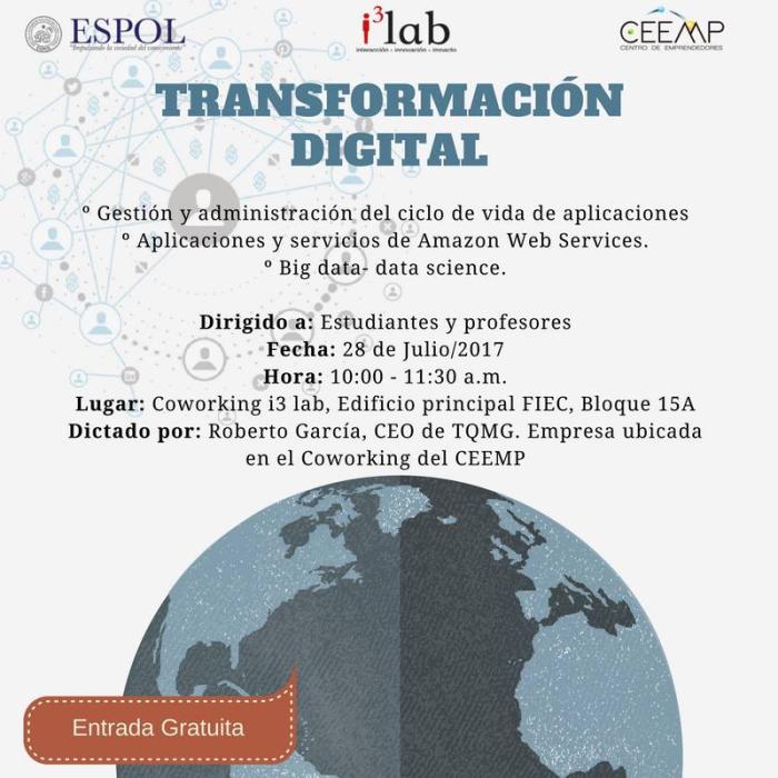 Charla: Transformación Digital