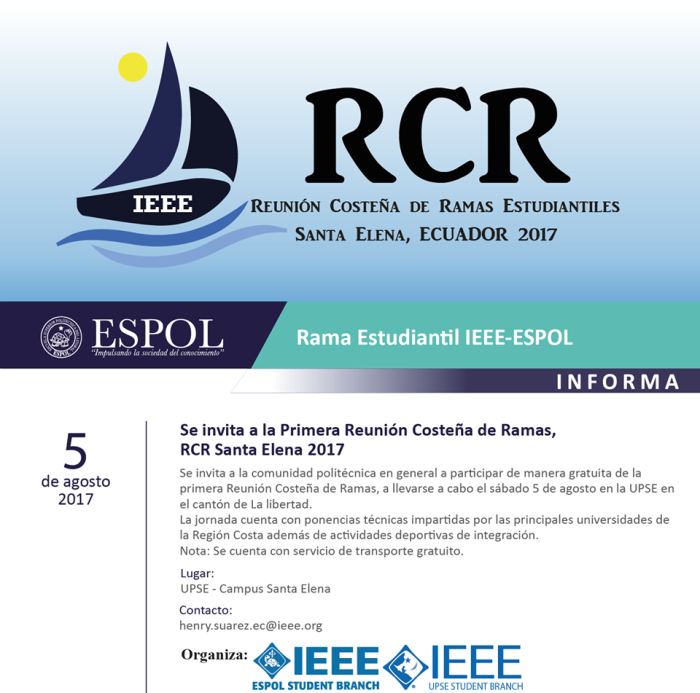 Reunión Costeña de Ramas Estudiantiles IEEE