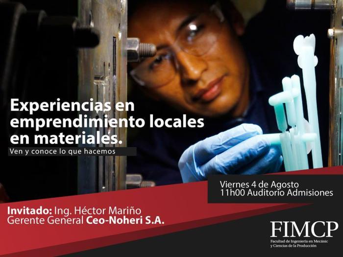 Experiencias en emprendimientos locales en materiales