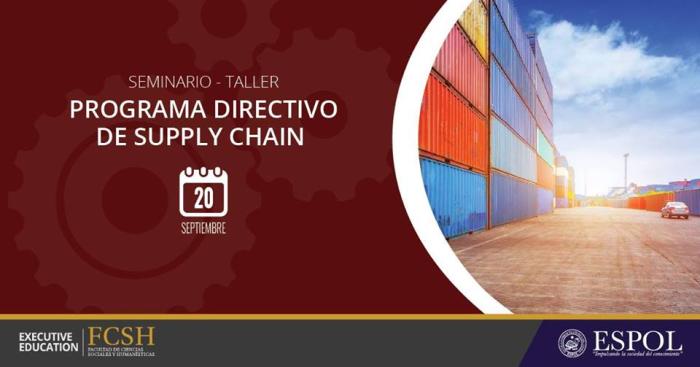 Programa Directivo de Supply Chain