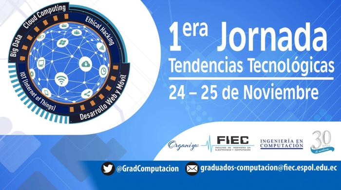 Primera Jornada de Tendencias Tecnológicas