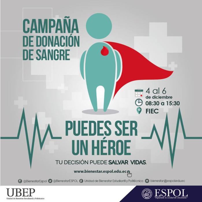 Campaña de donación de sangre