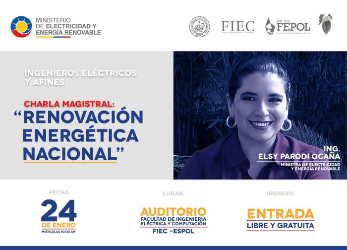 Charla: Renovación energética nacional