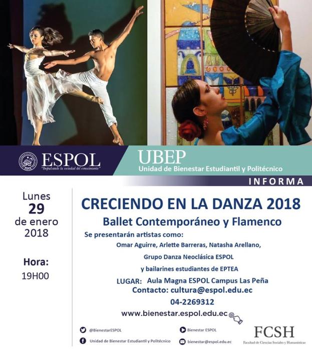 Creciendo en la Danza 2018