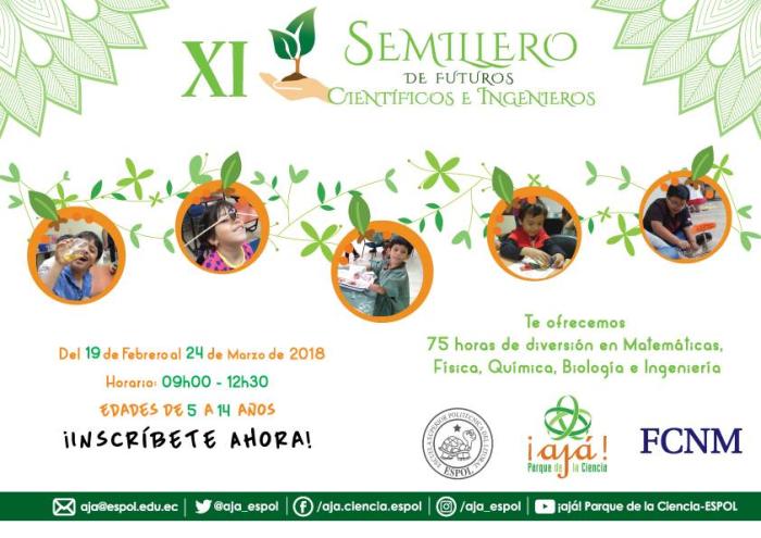 XI Semillero de Futuros Científicos e Ingenieros