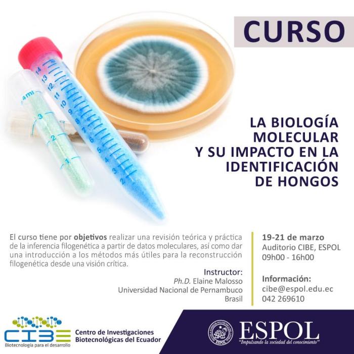 Curso: La biología molecular y su impacto en la identificación de hongos