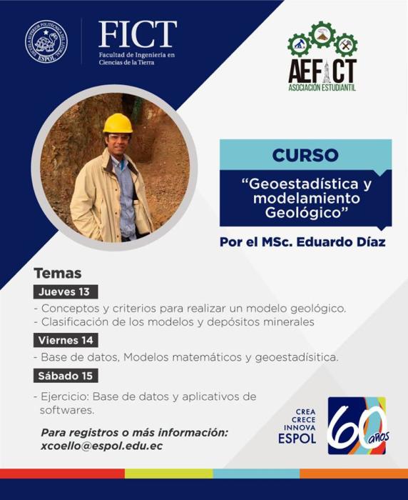 Curso: Geoestadsitica y modelamiento geológico