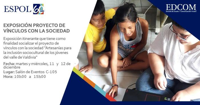 Exposición de proyectos de vínculos con la sociedad