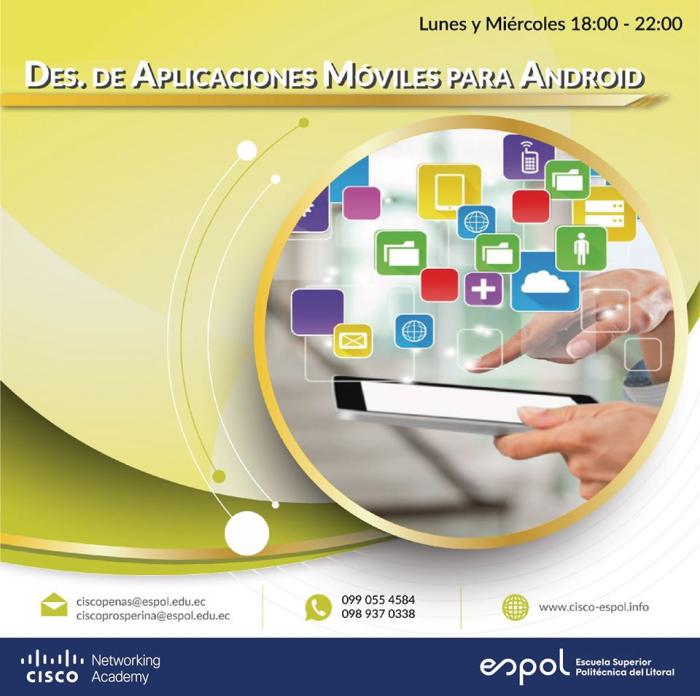 Curso: Desarrollo de Aplicaciones Móviles para Andorid