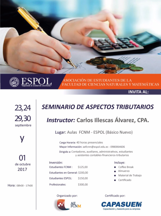 Seminario de Aspectos Tributarios