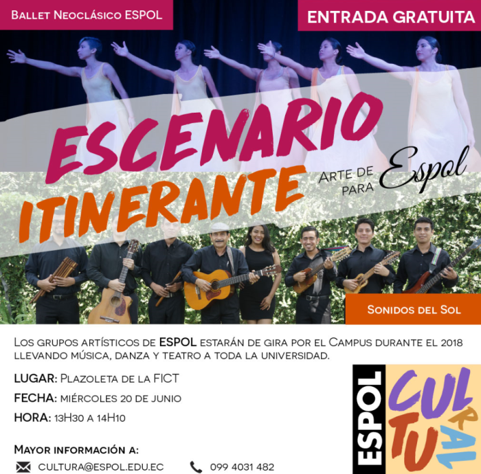 Escenario Itinerante, arte para la ESPOL.