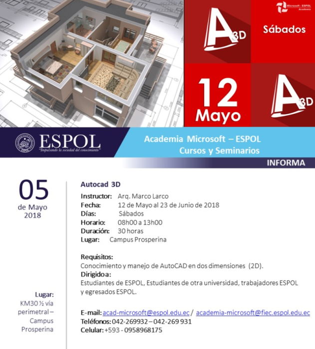 Curso: Autocad 3D