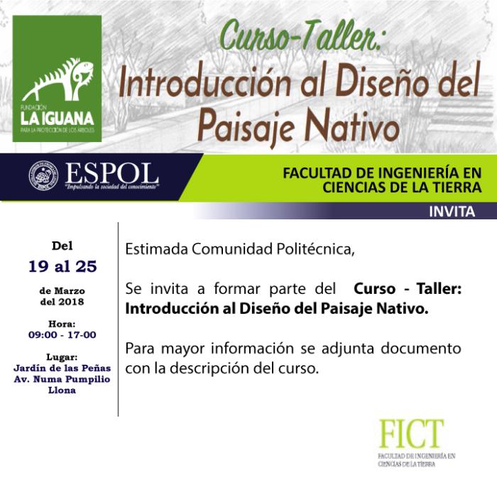 Taller: Introducción al diseño del paisaje nativo