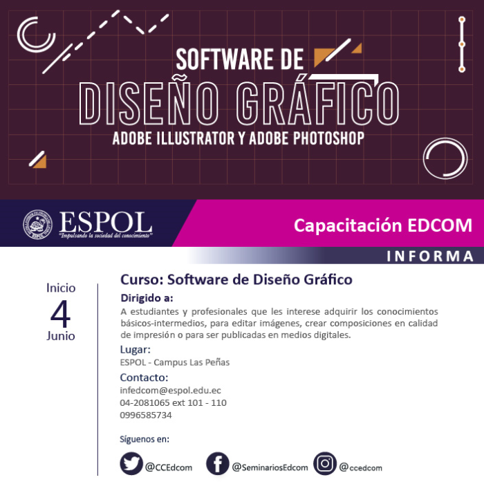 Curso: Sotfware de diseño gráfico