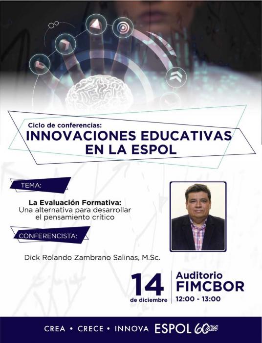 Ciclo de conferencias sobre innovaciones educativas en la ESPOL