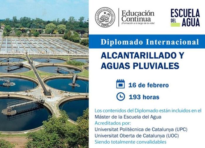 Diplomado Internacional de Alcantarillado y Aguas Pluviales