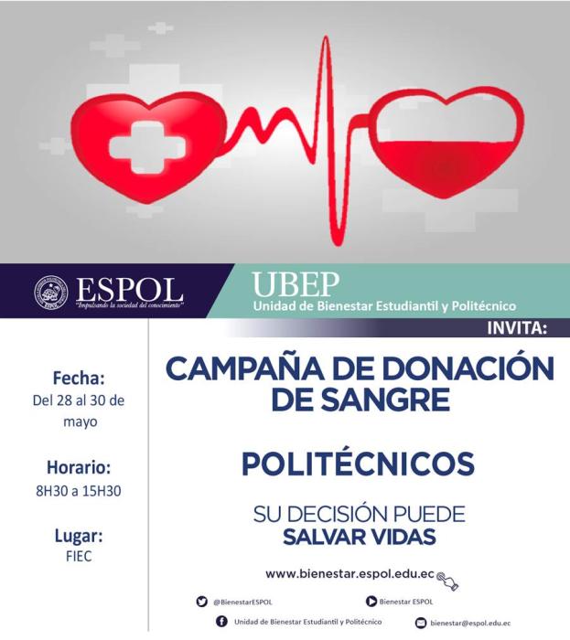 Campaña de donación de sangre