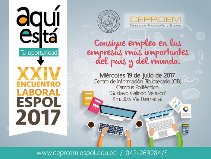 XXIV Encuentro Laboral ESPOL 2017