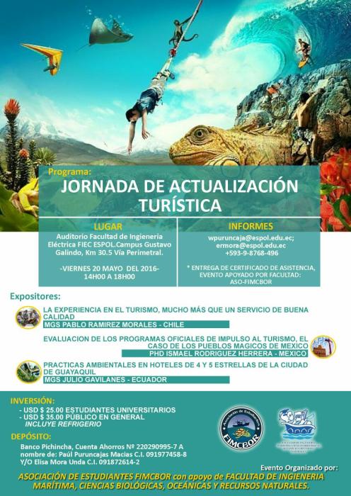 JORNADA DE ACTUALIZACIÓN TURÍSTICA