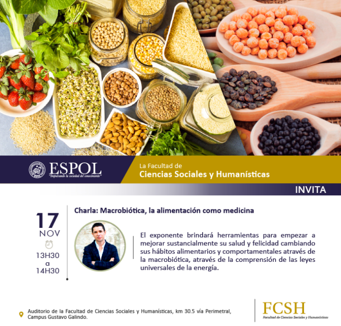 Charla: Macrobiótica, la alimentación como medicina