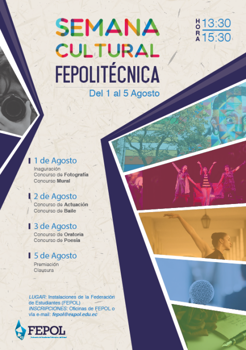 Concurso de poesía - exclamación "Semana Cultural Fepolitécnica"