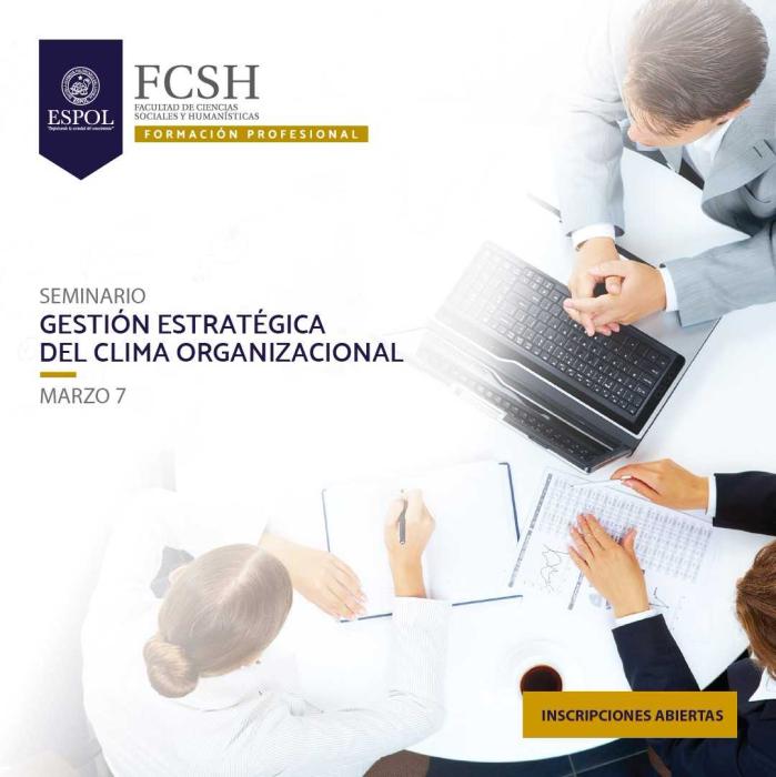 Seminario de Gestión Estratégica del Clima Organizacional