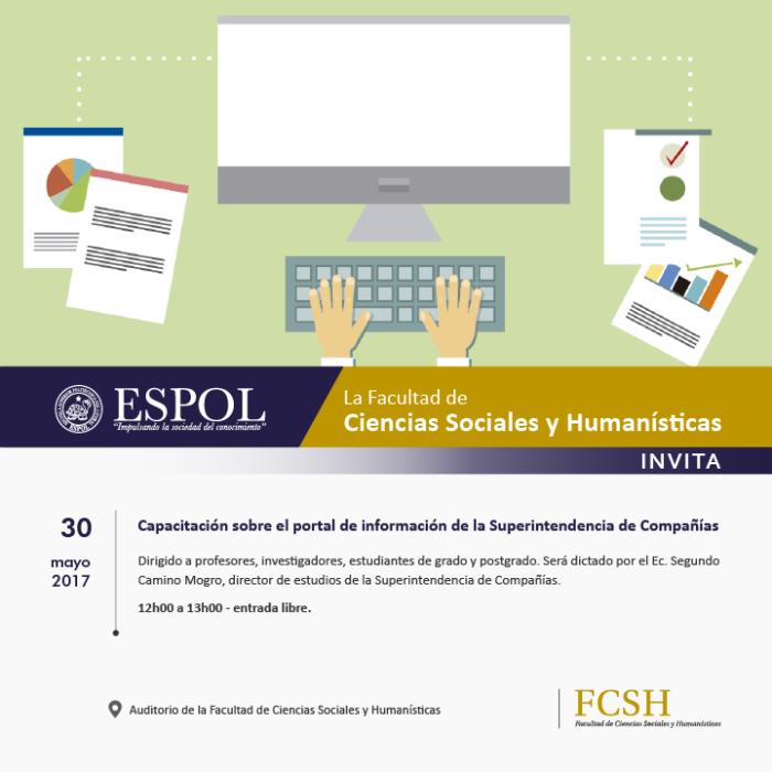 Capacitación sobre el portal de información de la Superintendencia de Compañías