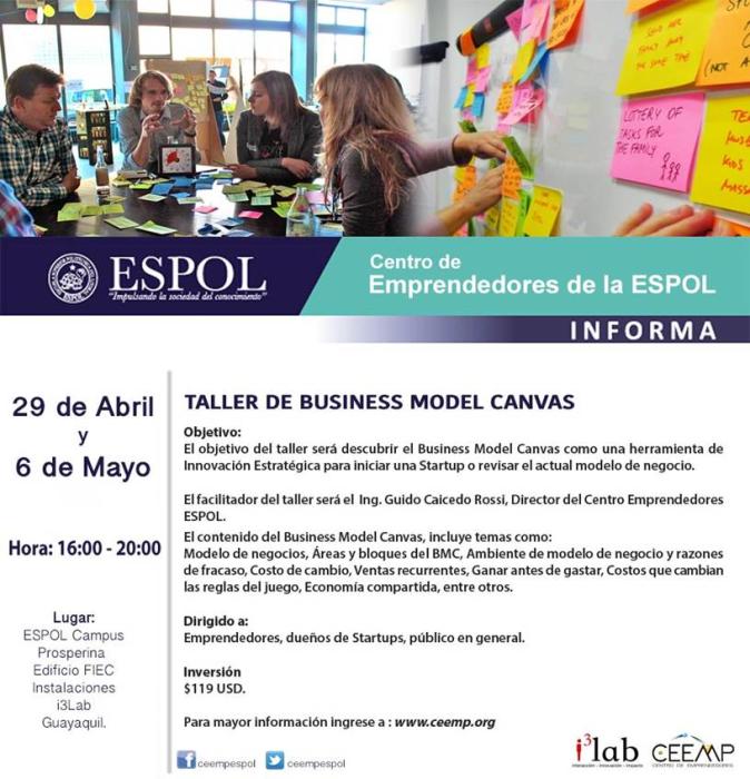 Taller de Business Model Canvas