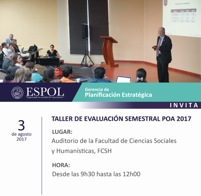 Taller de Evaluación Semestral POA 2017