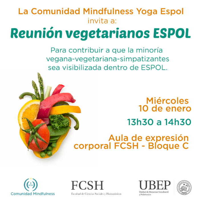 Reunión vegetarianos ESPOL