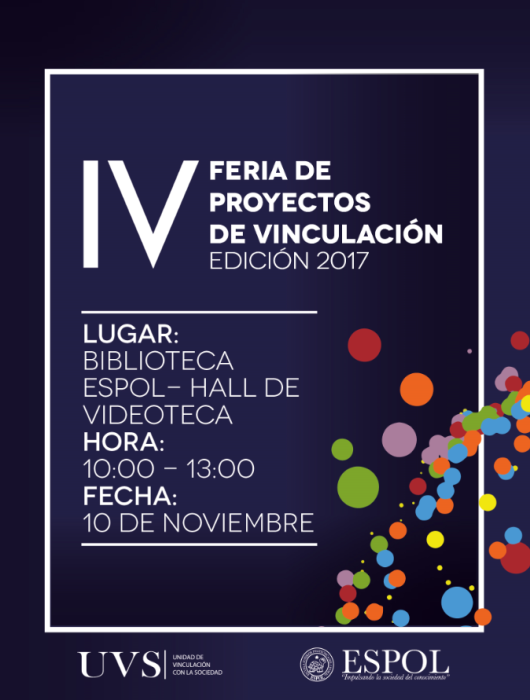 IV Feria de Proyectos de Vinculación