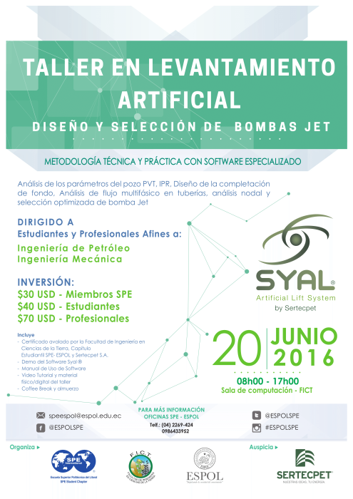 Taller en Levantamiento Artificial