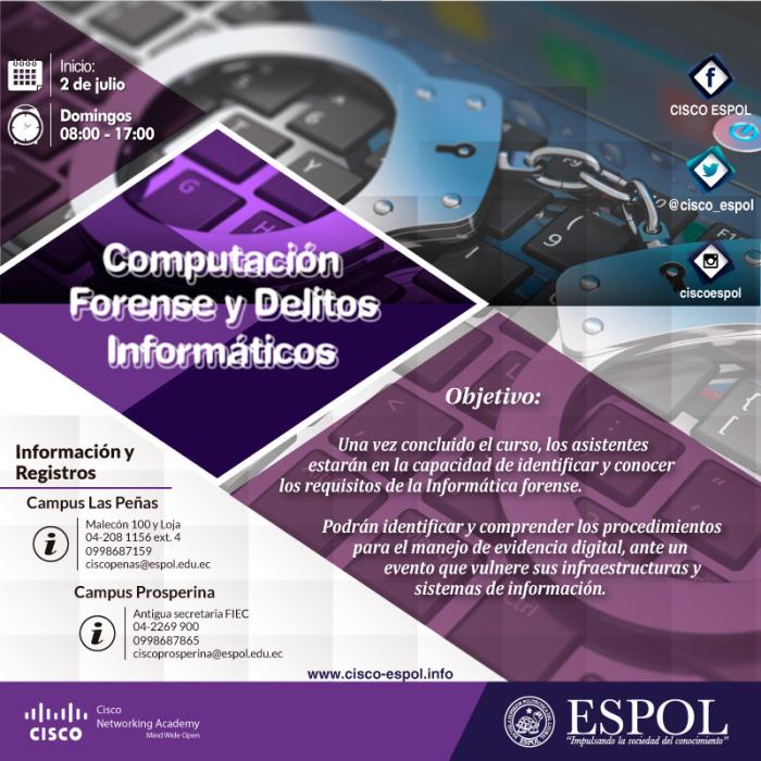 Curso: Computación Forense y Delitos Informáticos