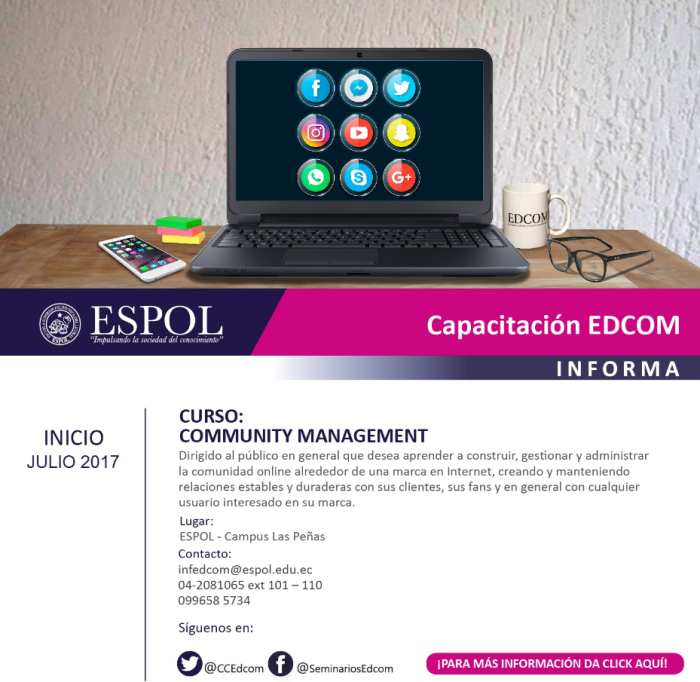 Curso: Community Managenment